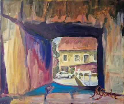 Pogled (Akril-platno - 50x60) Mojca Godec
